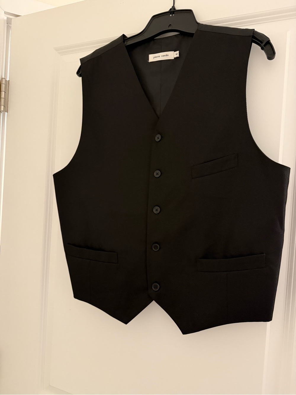 Pierre Cardin Black Men's Waistcoat Vest